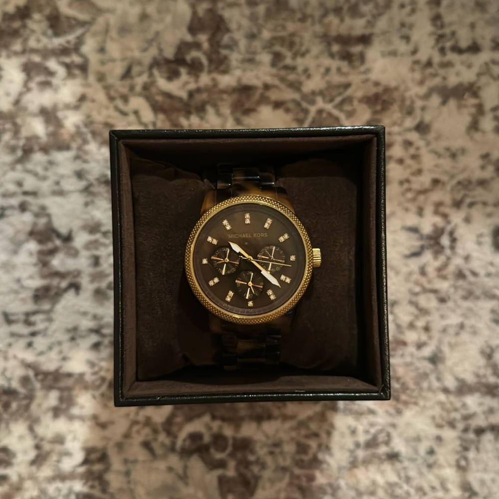MICHAEL KORS Tortoiseshell Watch